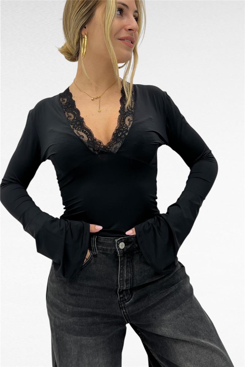 maglia con pizzo dune